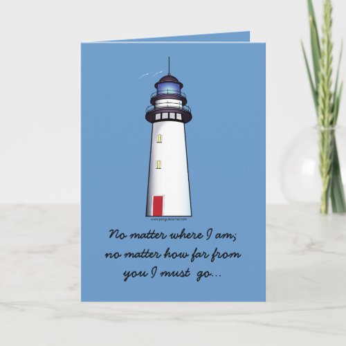 Lighthouse Love Card