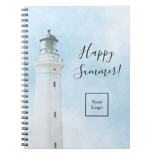 Lighthouse nautical sea business logo summer notebook