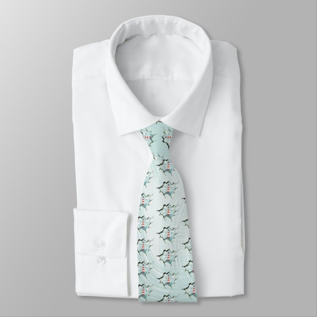 lighthouse neck tie (Tied)