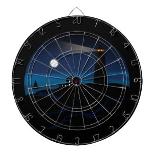 Lighthouse - Night   Dart Board