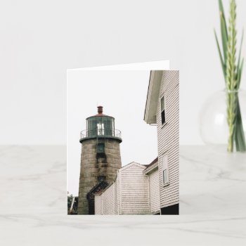 Lighthouse Note Card by Summerwind_Studios at Zazzle