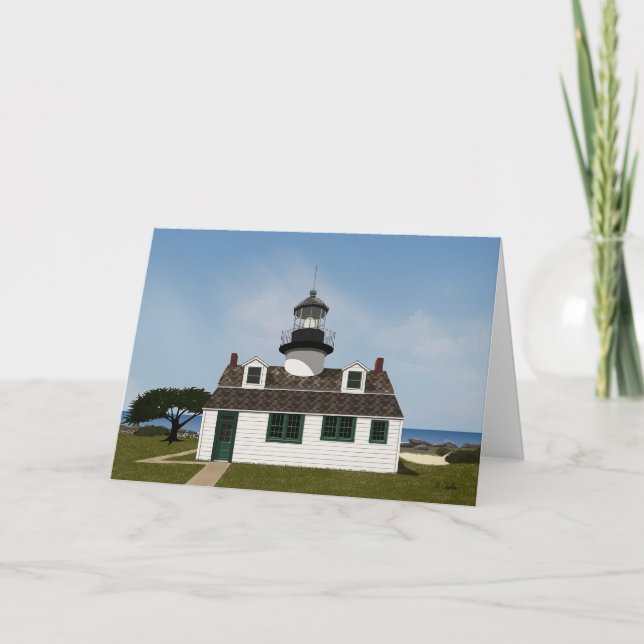 Lighthouse note card (Front)