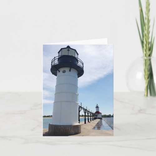 Lighthouse Note Card Blank with Envelope