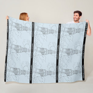 Lighthouse of Alexandria Blanket(Transparent) Fleece Blanket