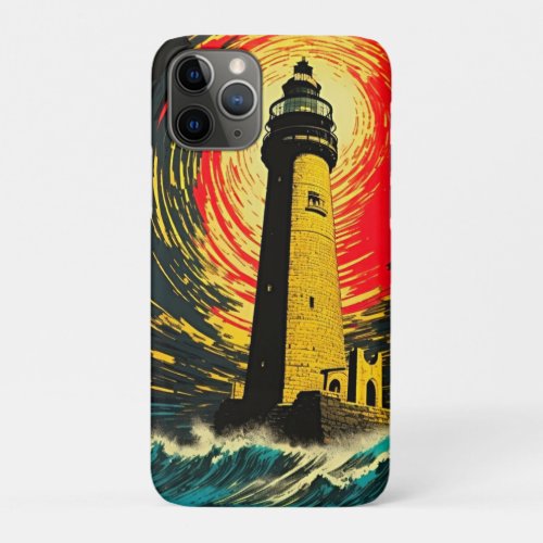 Lighthouse of Alexandria Space_Time Reality iPhone 11 Pro Case