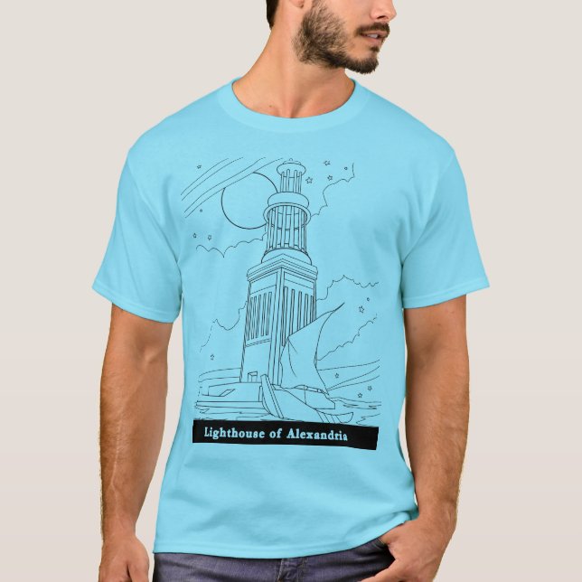 Lighthouse of Alexandria T-Shirt (Front)