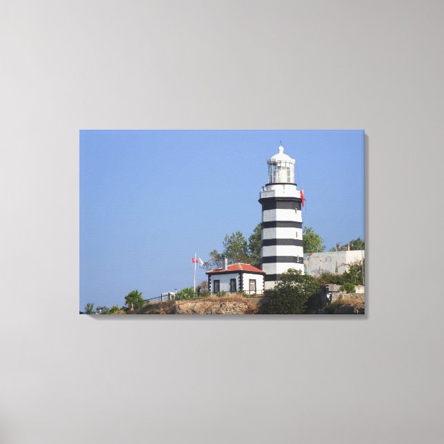 Lighthouse of Sile, Istanbul, Turkey Canvas Print (Front)