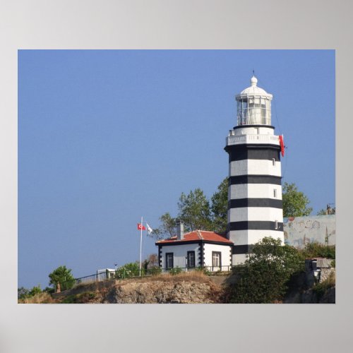 Lighthouse of Sile Istanbul Turkey Poster