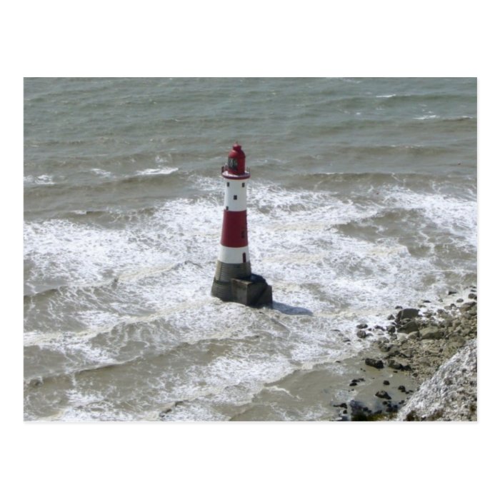 Lighthouse off Beachy Head, East Sussex Post Cards