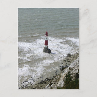 Lighthouse off Beachy Head, East Sussex Postcard