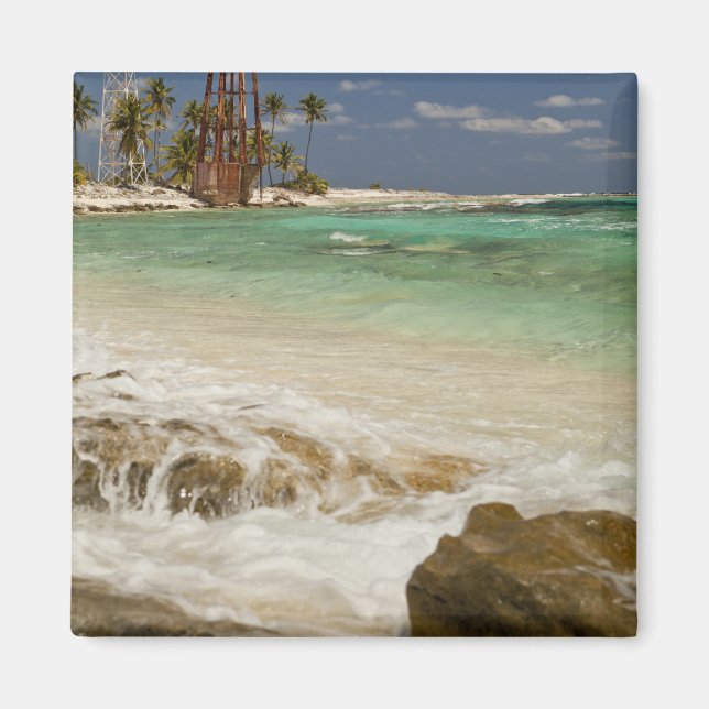 Lighthouse on Half Moon Caye Natural Monument Magnet (Front)