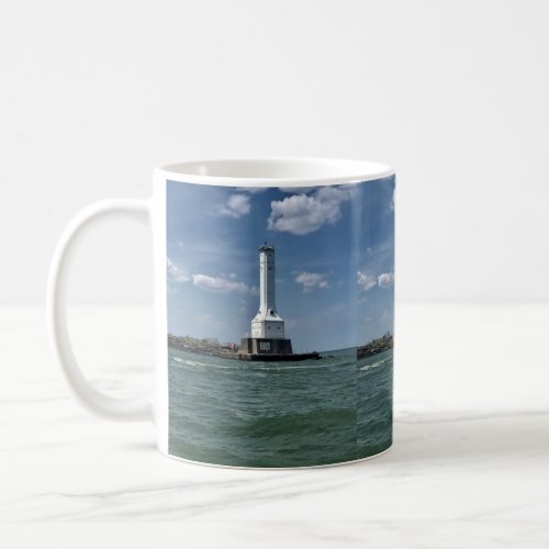 Lighthouse on Huron Ohio Photography  Coffee Mug