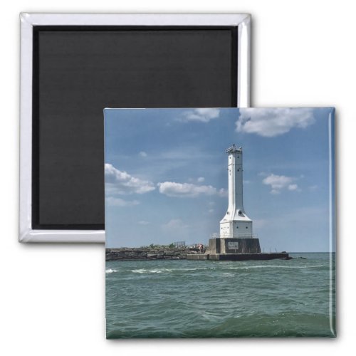 Lighthouse on Huron Ohio Photography  Magnet