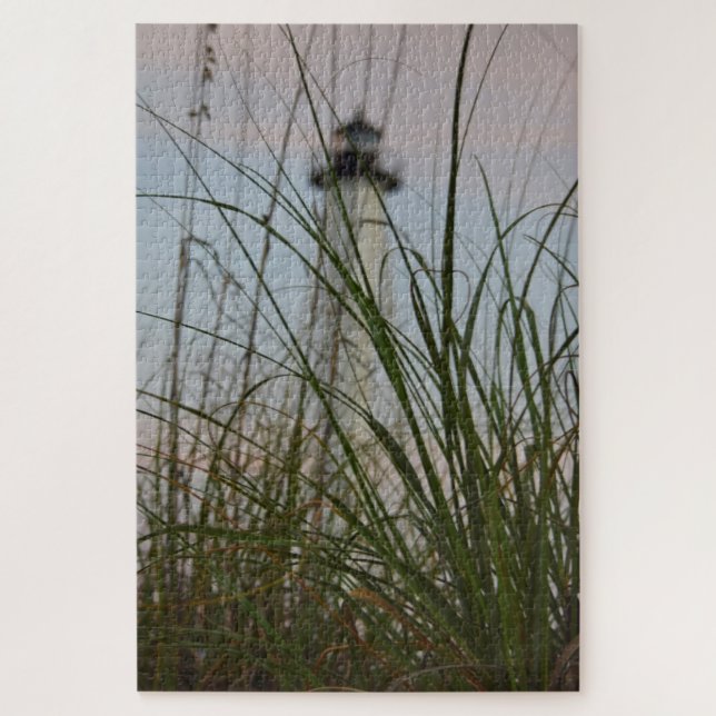 LIghthouse on Sawgrass Beach - 20x30 - 1014 pcs Jigsaw Puzzle (Vertical)
