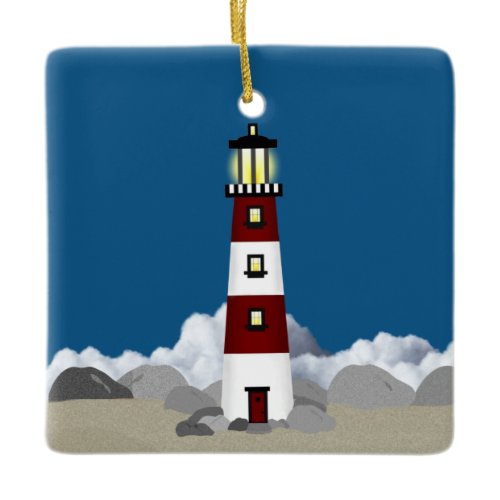 Lighthouse Ornament