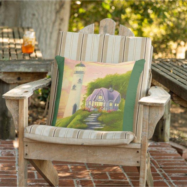 Lighthouse Outdoor Pillow (Chair)