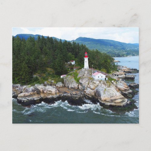 Lighthouse Park West Vancouver Canada Postcard