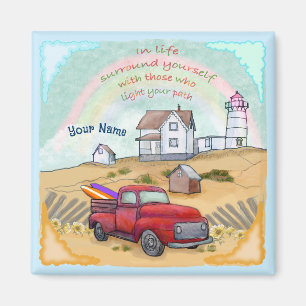 Lighthouse Path Magnet