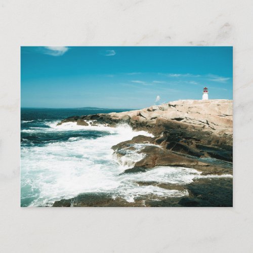 Lighthouse Peggys Cove Nova Scotia Canada Postcard