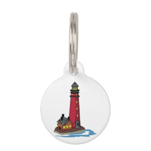 Lighthouse Pet ID Tag