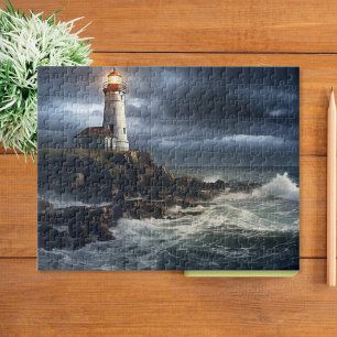 Lighthouse Photo Art Jigsaw Puzzle