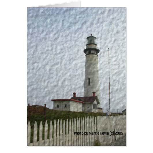 Lighthouse Photo-Painting Cards (Front)