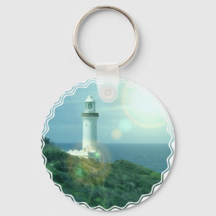 Lighthouse Photos Keychain