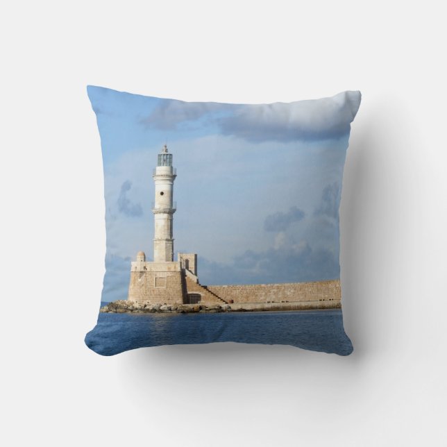Lighthouse Pillow Cushion (Front)