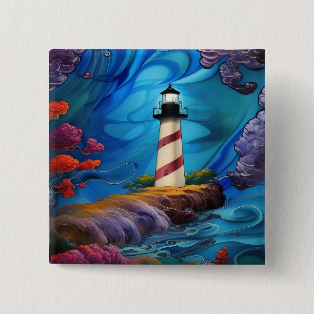Lighthouse point Button (Front)