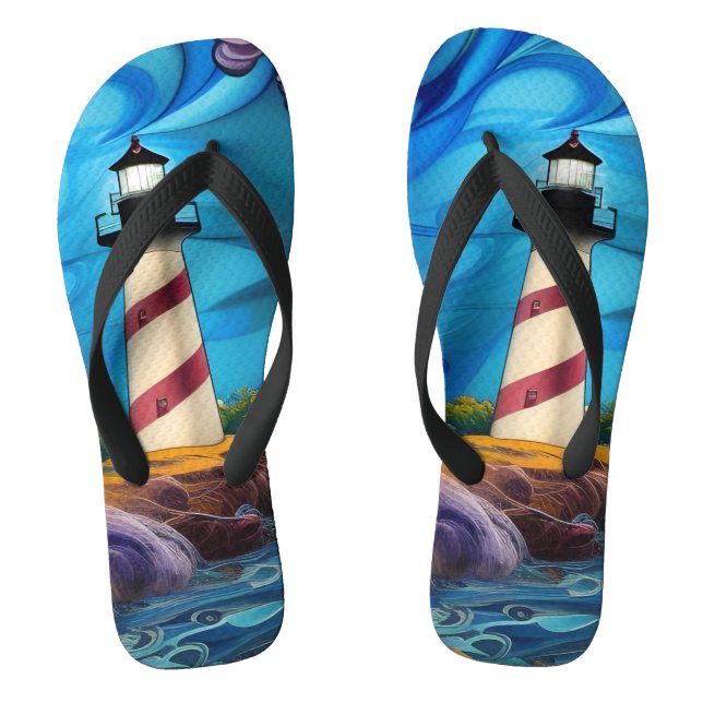 Lighthouse Point  Flip Flops (Footbed)