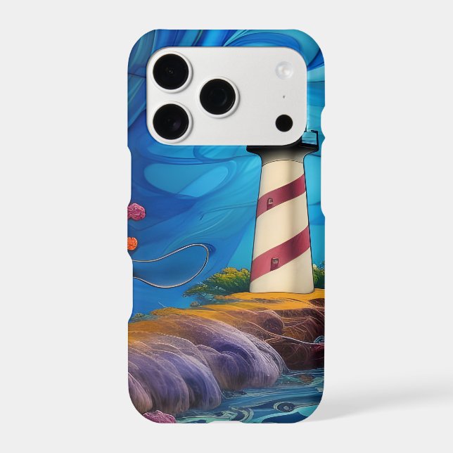 Lighthouse Point  Iphone Case (Back)