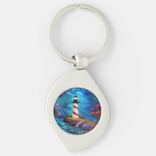 Lighthouse Point Keychain