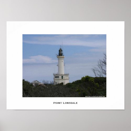 Lighthouse _ Point Lonsdale _ Victoria _ Australia Poster