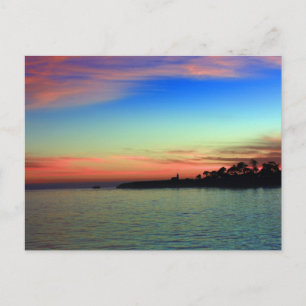 Lighthouse Point, Santa Cruz, CA Postcard