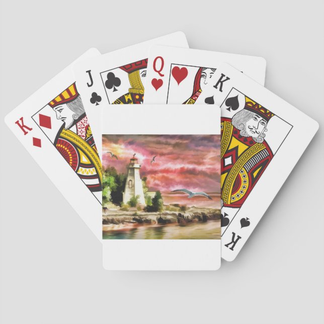 Lighthouse Poker Cards (Back)