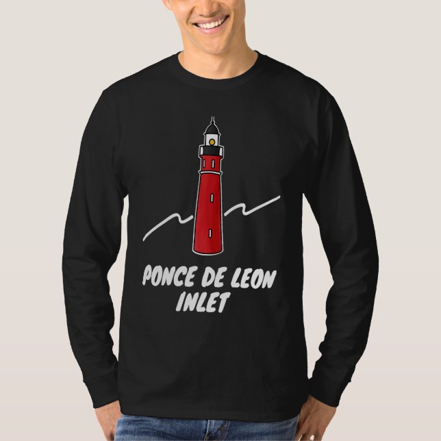 Lighthouse Ponce De Leon Inlet T-Shirt (Front)