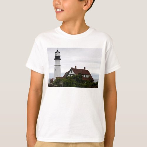Lighthouse Portland Head Maine T_Shirt