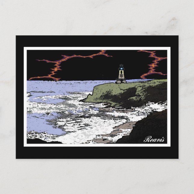 LIGHTHOUSE POSTCARD (Front)