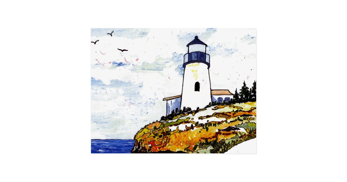 Lighthouse Postcard 