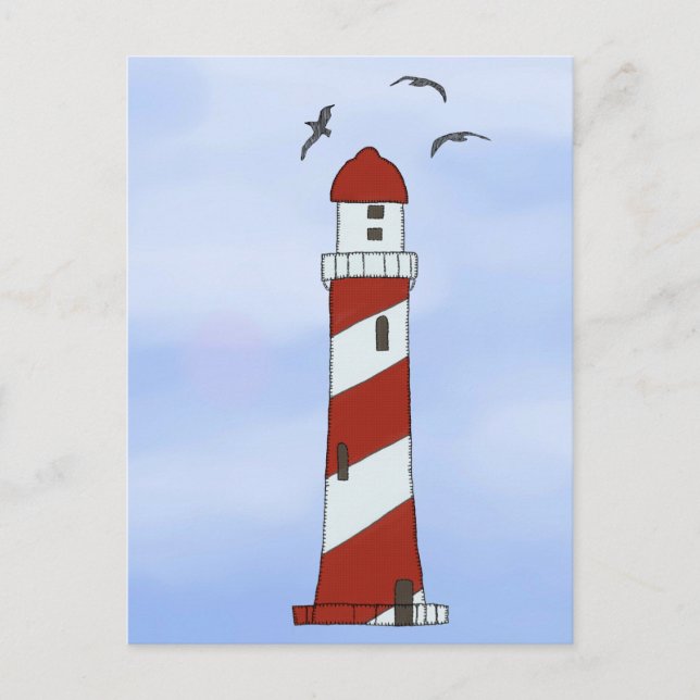 lighthouse postcard (Front)
