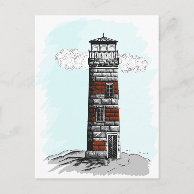 Lighthouse Postcard (Front)