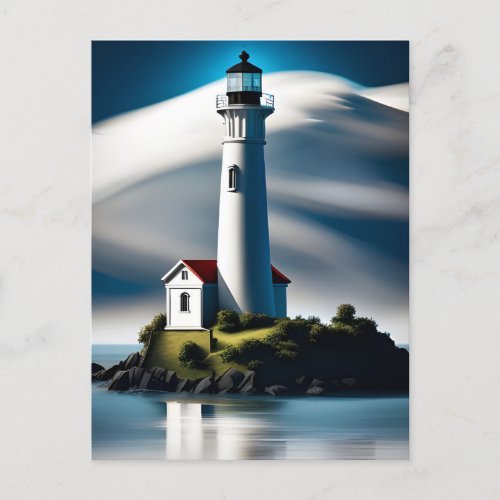 Lighthouse Postcard for Postcrossing