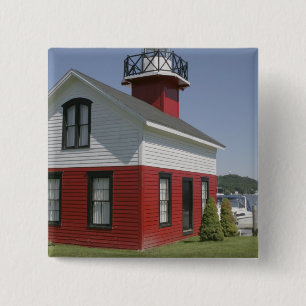 Lighthouse relocated shore in Douglas near 2 Button