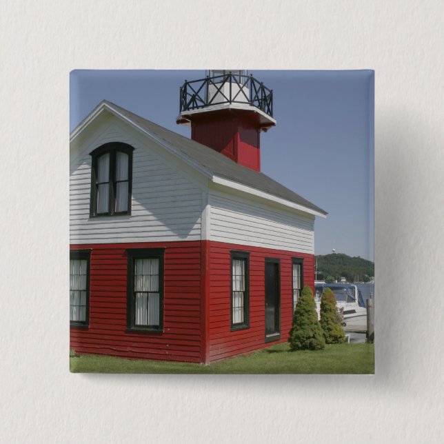 Lighthouse relocated shore in Douglas near 2 Button (Front)