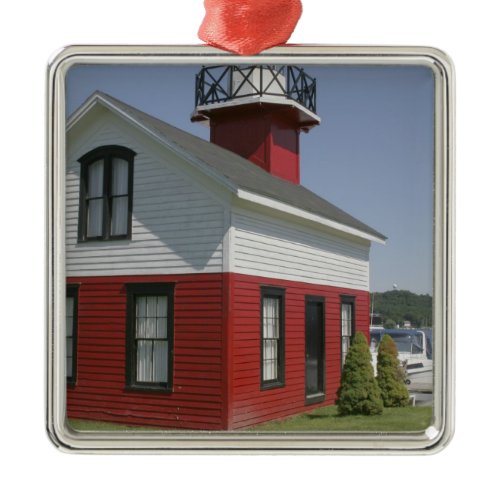 Lighthouse relocated shore in Douglas near 2 Metal Ornament