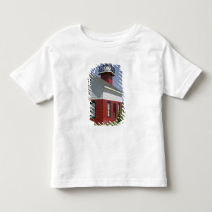 Lighthouse relocated shore in Douglas near 2 Toddler T-shirt