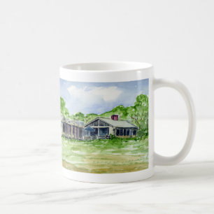 Lighthouse Road House new version, sign, grapes... Coffee Mug