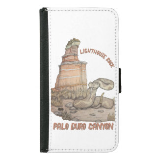 Lighthouse Rock Rattlesnake Samsung Galaxy S5 Wallet Case