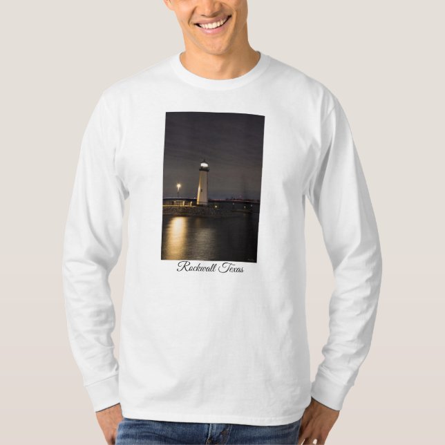 Lighthouse Rockwall Harbor T-Shirt (Front)