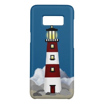 Lighthouse Samsung Galaxy 8 Case by ellejai at Zazzle